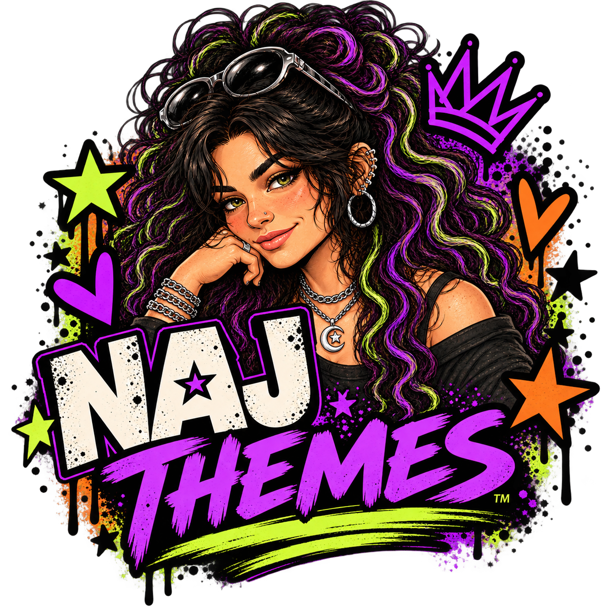 NAJ Themes portfolio artwork